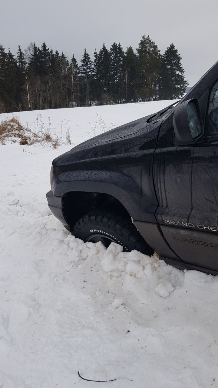 Купил крюк на Фаркоп, едем на Масленицу. — Jeep Grand Cherokee (WJ), 4 л,  2001 года | покатушки | DRIVE2