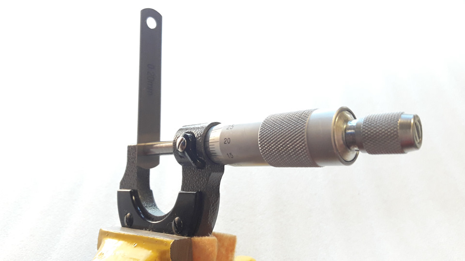 Номинал: 0.20мм. По микрометру: 0.21мм. — Lada Гранта Лифтбек (1G)