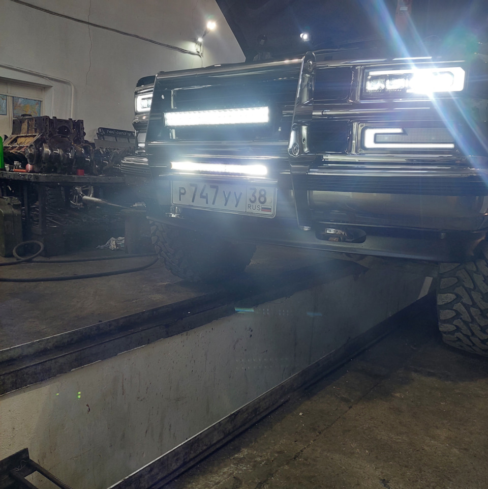 Установка доп балки ближнего света) — Chevrolet Tahoe (GMT400), 5,7 л ...