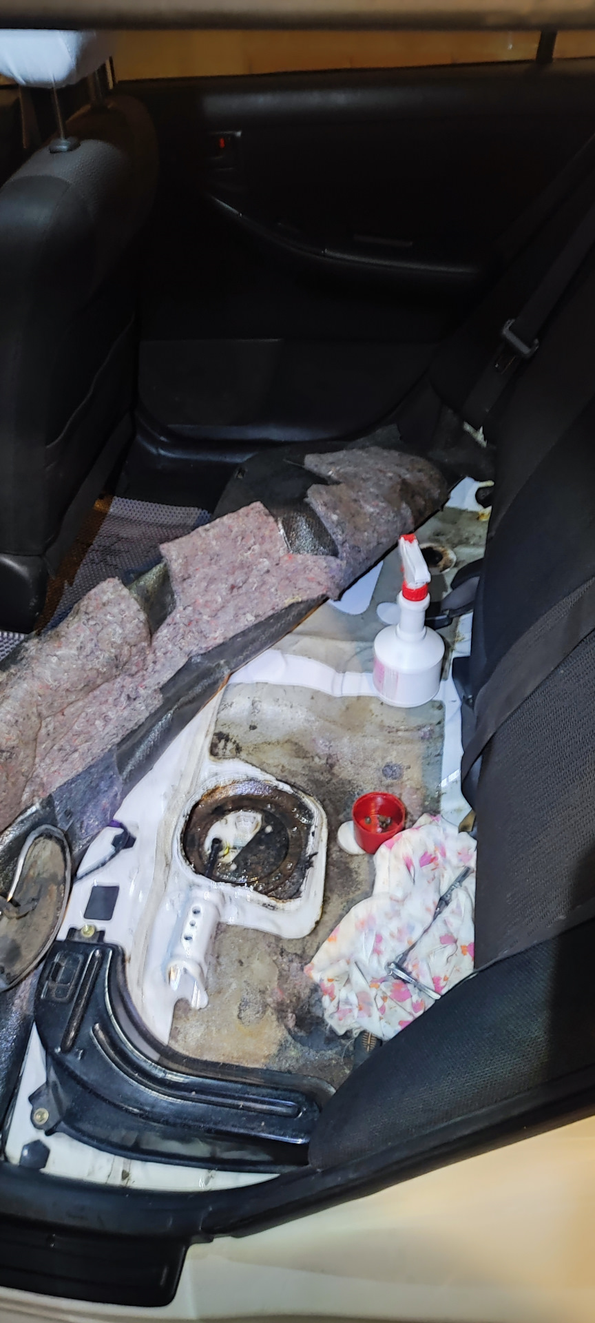 Устранение плохо запуска в минус(замена топливного) — Toyota Corolla ...