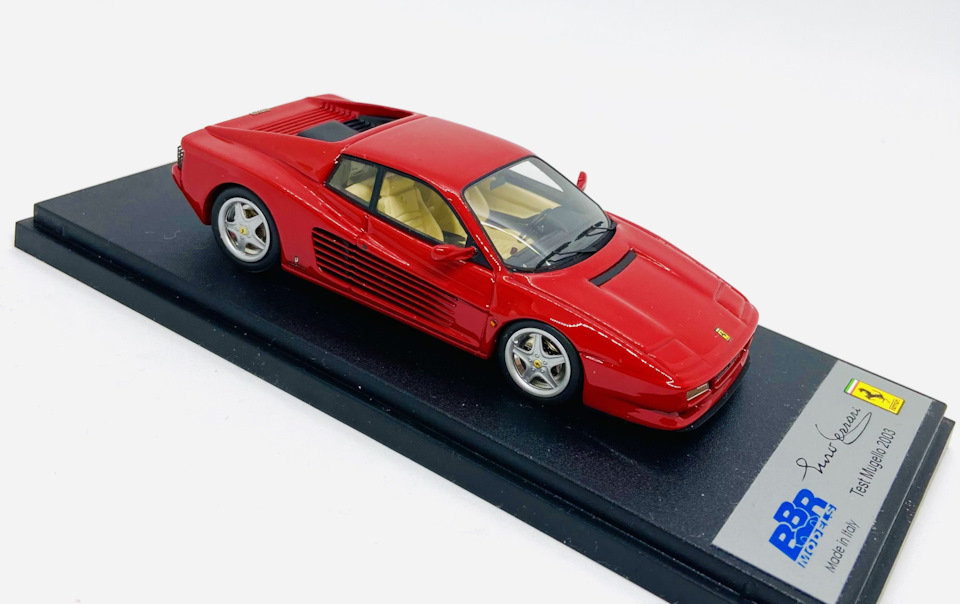 Ferrari testarossa 512 TR 1/43 BBR — Сообщество «Масштабные