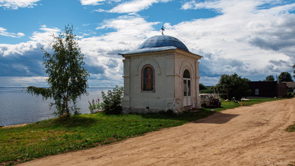 Часовня Николая Чудотворца на острове Талабск — Renault Logan Stepway