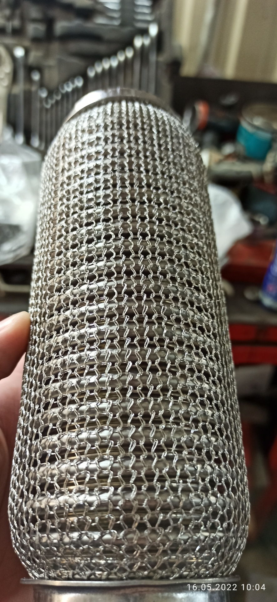 207 200 км (16.05.2022) — Замена гофры — KIA Sportage (2G), 2 л., 2008 ...