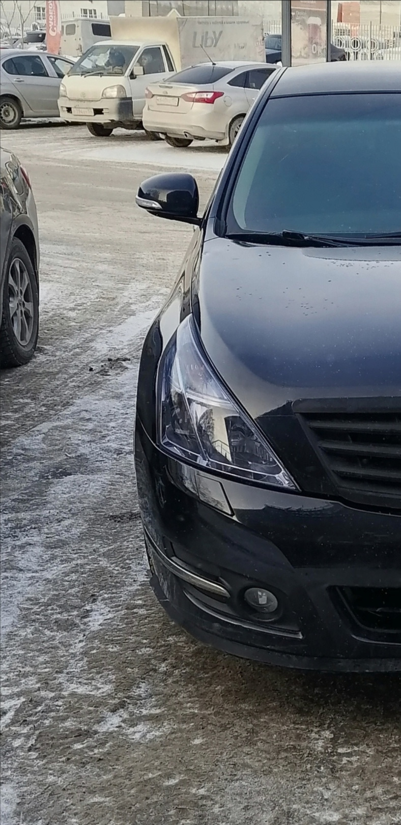 Защитная плёнка на фары — Nissan Teana (J32), 2,5 л, 2010 года | тюнинг |  DRIVE2