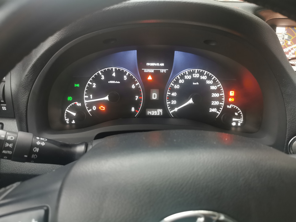 Загорелась гирлянда — Lexus RX (3G), 3,5 л, 2011 года | поломка | DRIVE2