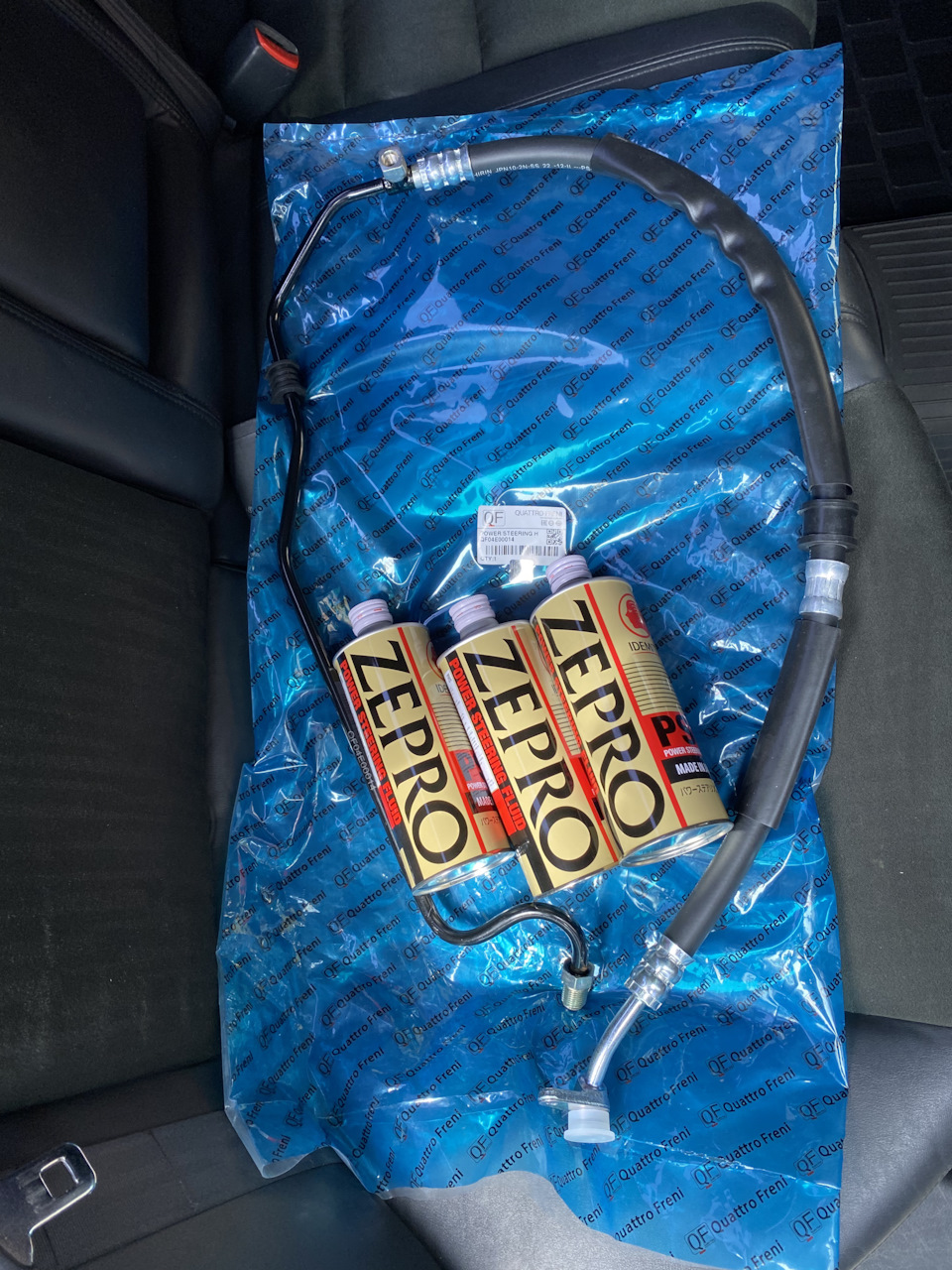 Замена шланга высокого давления ГУР — Honda Accord (7G), 2,4 л, 2006 ...