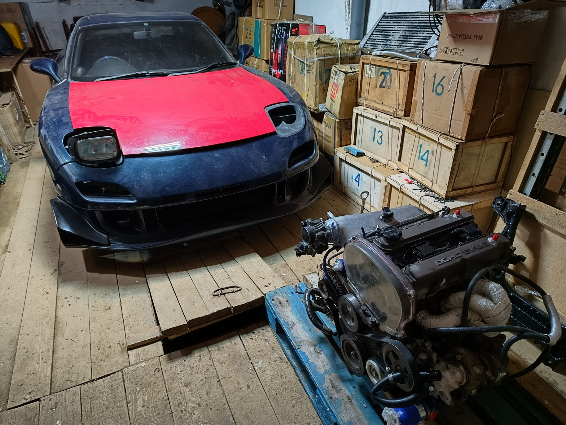 FD3S Часть шестая 6 Распаковка — Mazda RX-7 (FD), 1,3 л, 1992 года |  запчасти | DRIVE2