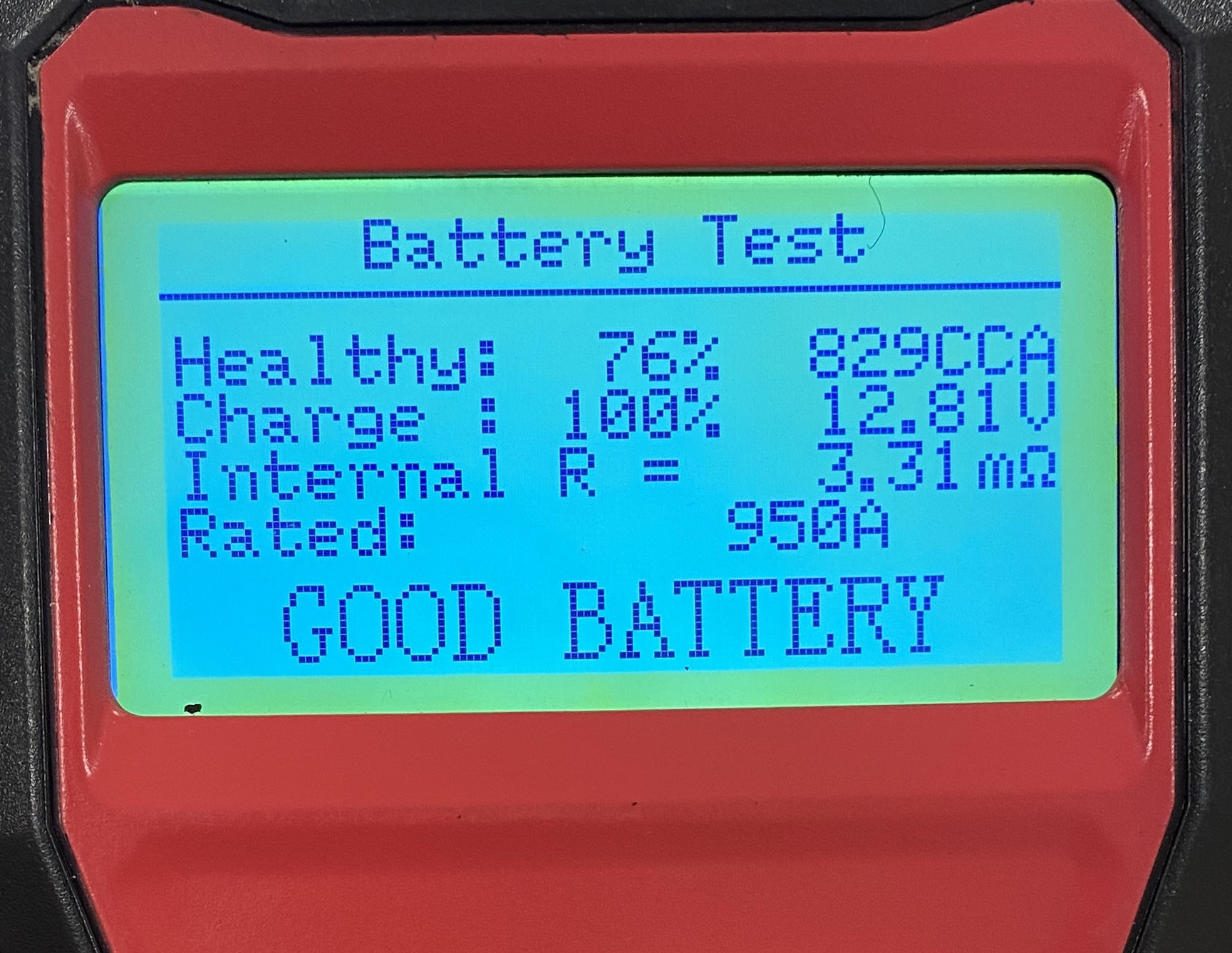 Восстановление аккумулятора Exide 1050 (105Ah AGM) — Audi A8 (D4), 4,1 ...