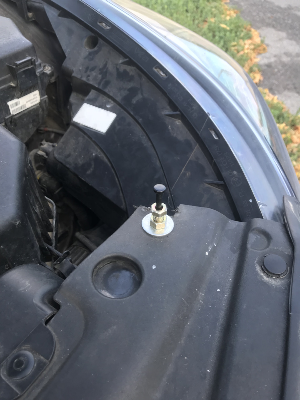 Концевик капота, есть решение — Hyundai Solaris (1G), 1,6 л, 2016 года ...