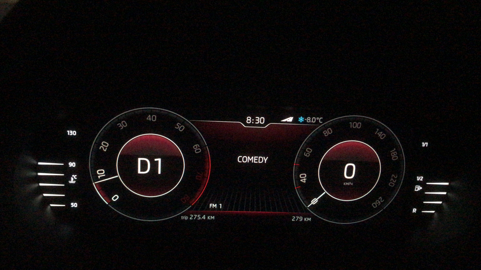 Электронная приборка — Skoda Octavia Mk3, 1,8 л., 2018 года ...