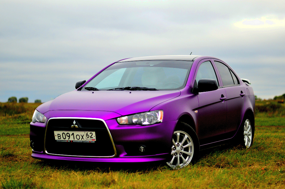 Mitsubishi Lancer 10 Purple