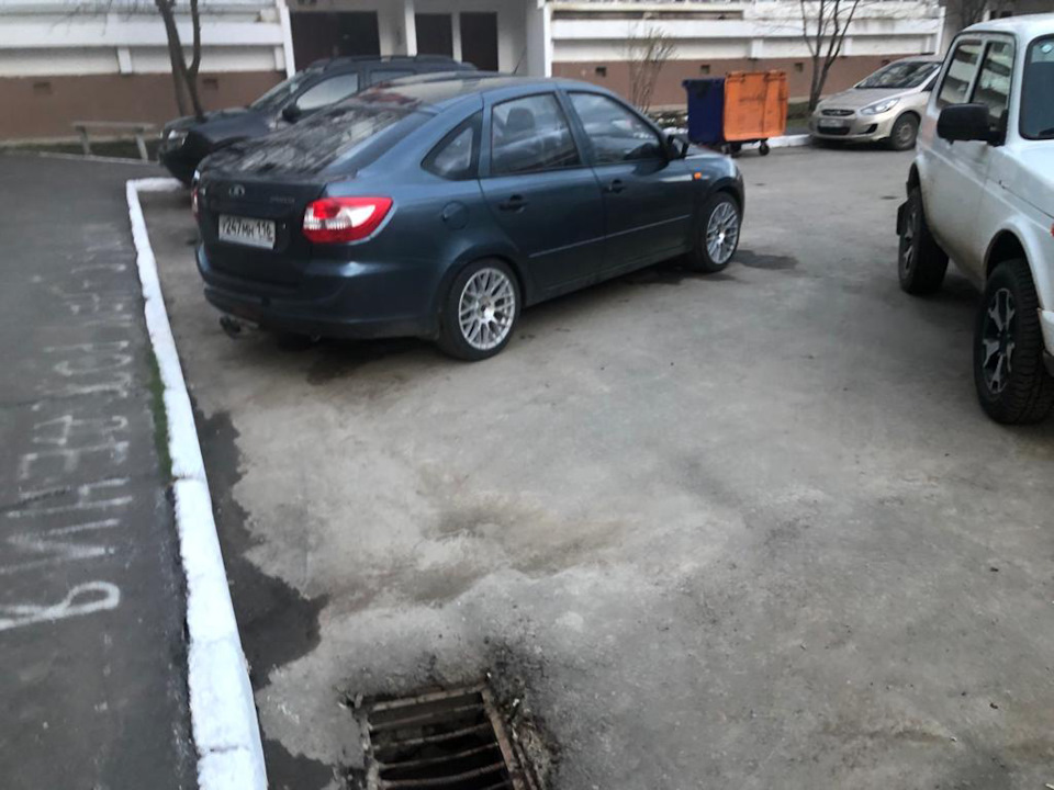 Диски на Гранту — Lada Гранта (1G), 1,6 л, 2012 года | колёсные диски ...