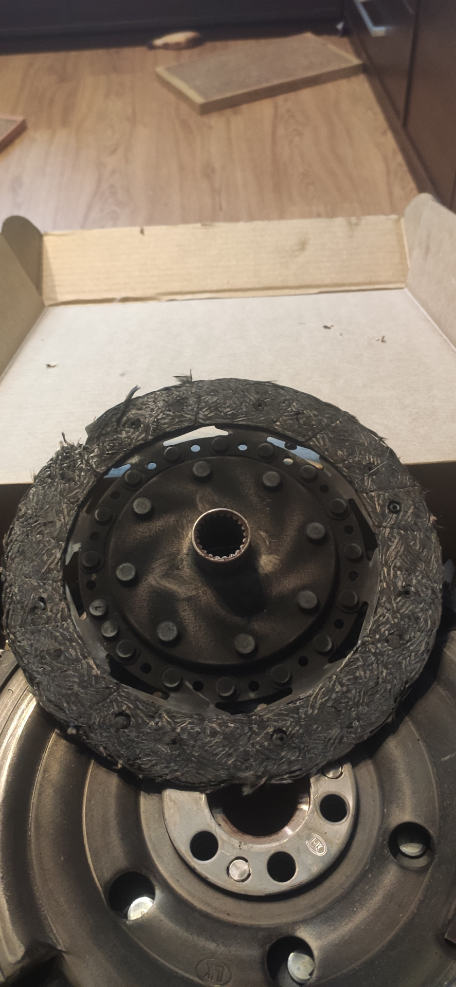 Старый диск — Nissan Qashqai (1G)