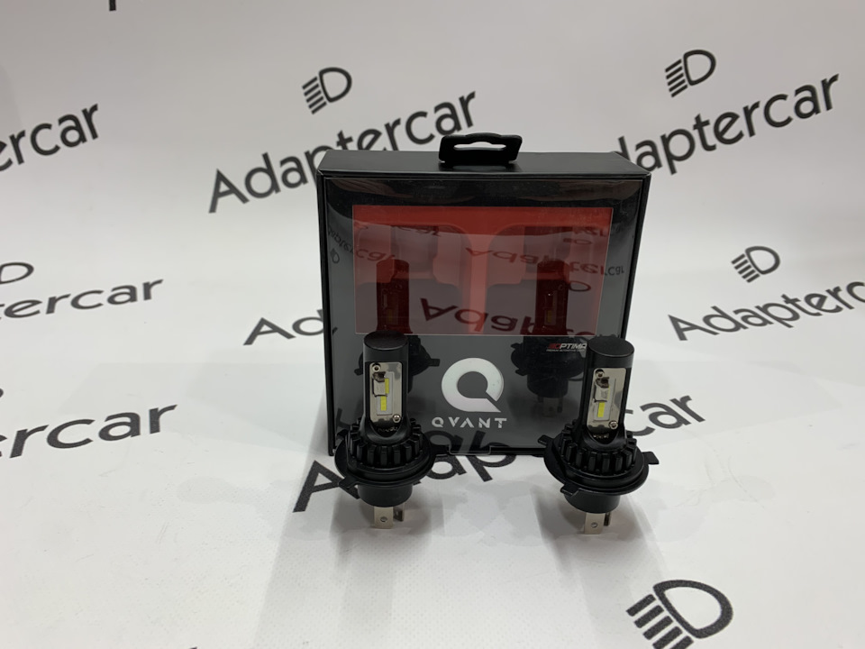 Светодиодные лампы Optima LED Qvant H4 5000K — Adaptercar.ru на DRIVE2