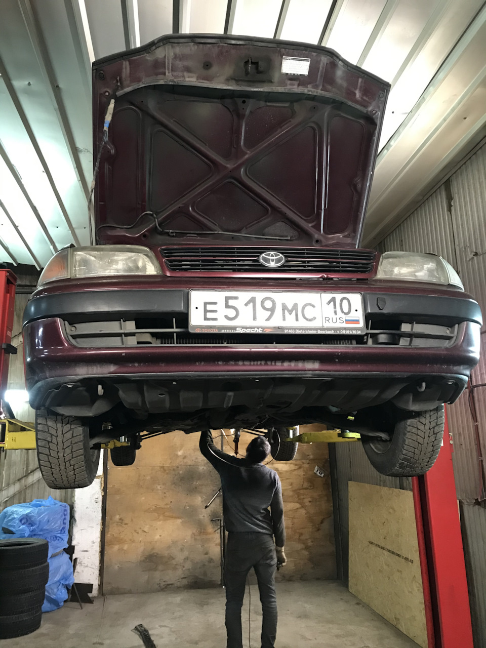 Первое ТО после получения прав [Декабрь 2020] — Toyota Carina E, 1,8 л ...
