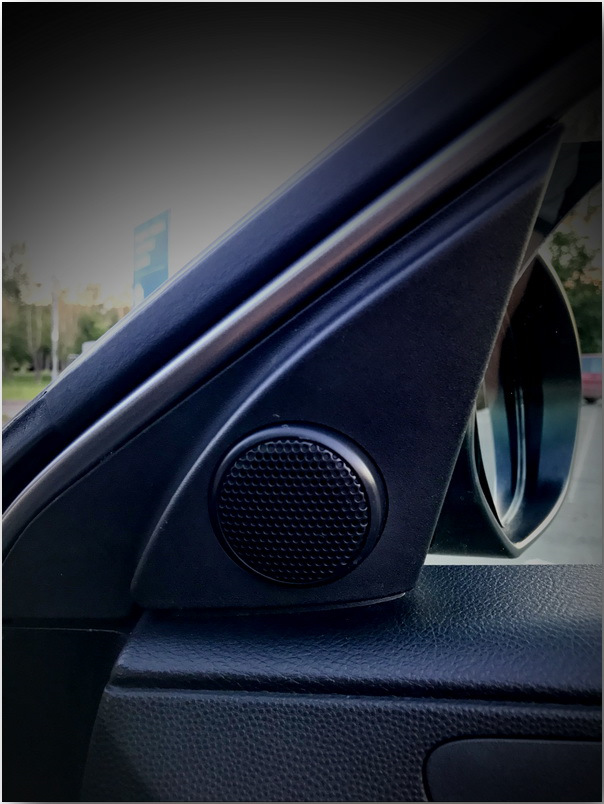 Установка штатных высокочастотных динамиков — Mazda Axela (2G), 1,5 л ...