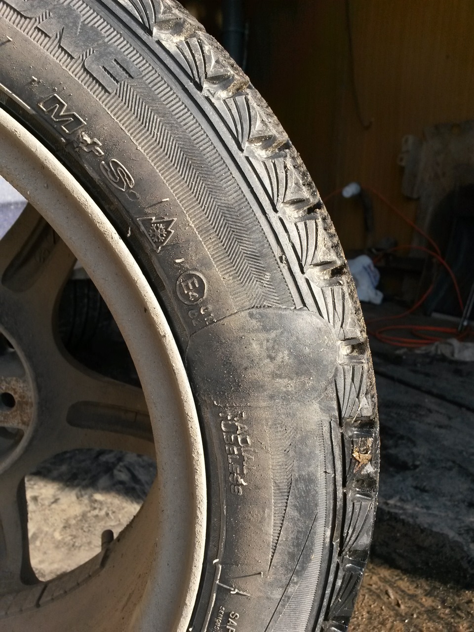 …Варка грыжи… — Lada Калина седан, 1,6 л, 2011 года | шины | DRIVE2