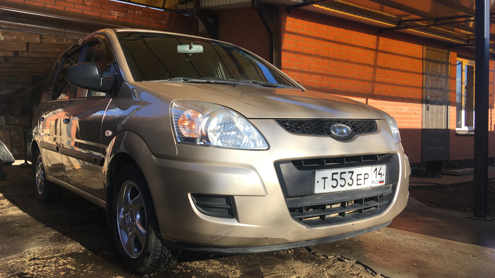 Hyundai Matrix 1.6 бензиновый 2008 | Нюша на DRIVE2