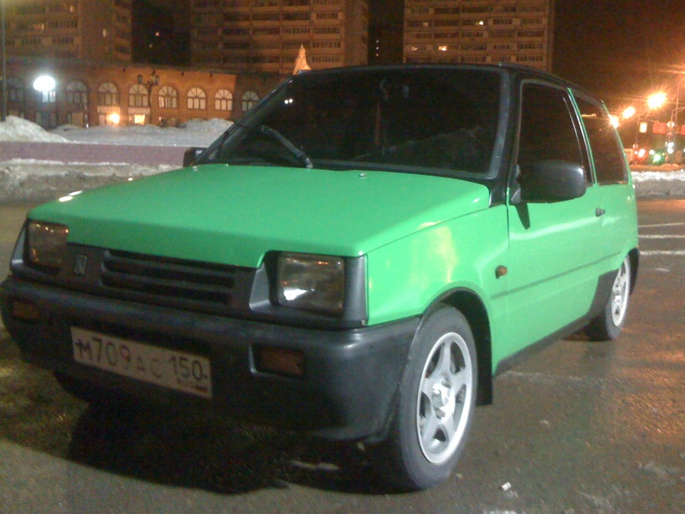 Закончена обтяжка машины, плёнкой! — Lada 11113 Ока, 0,7 л, 2002 года ...