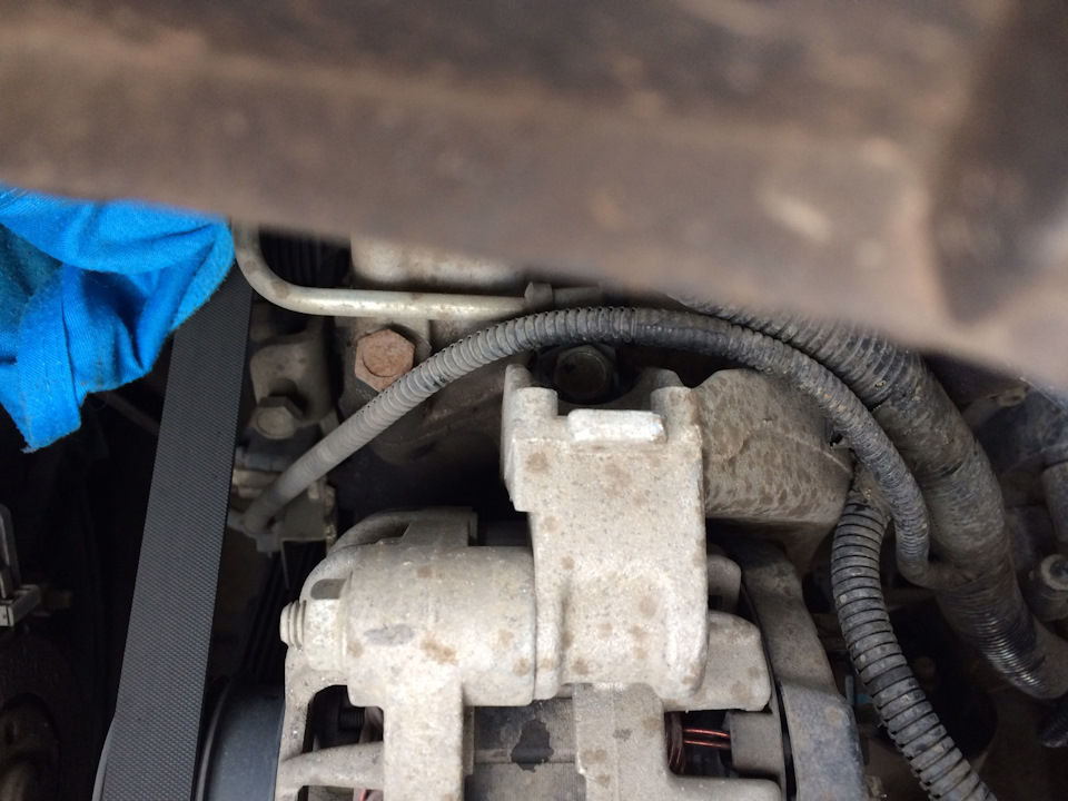 Натяжник цепи ГРМ, дубль два — Chevrolet Niva (1G), 1,7 л, 2015 года ...