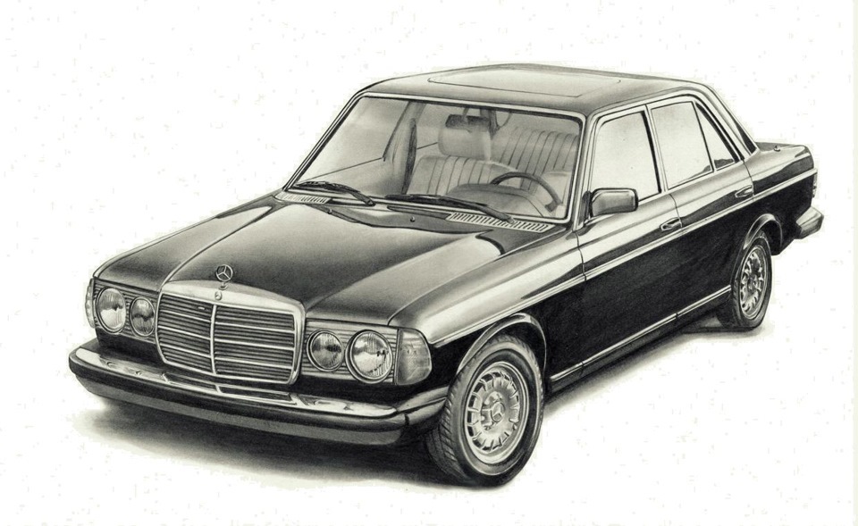 Сервис Мерседес-Бенц — Mercedes-Benz W123, 2,3 л., 1981 года | визит на ...