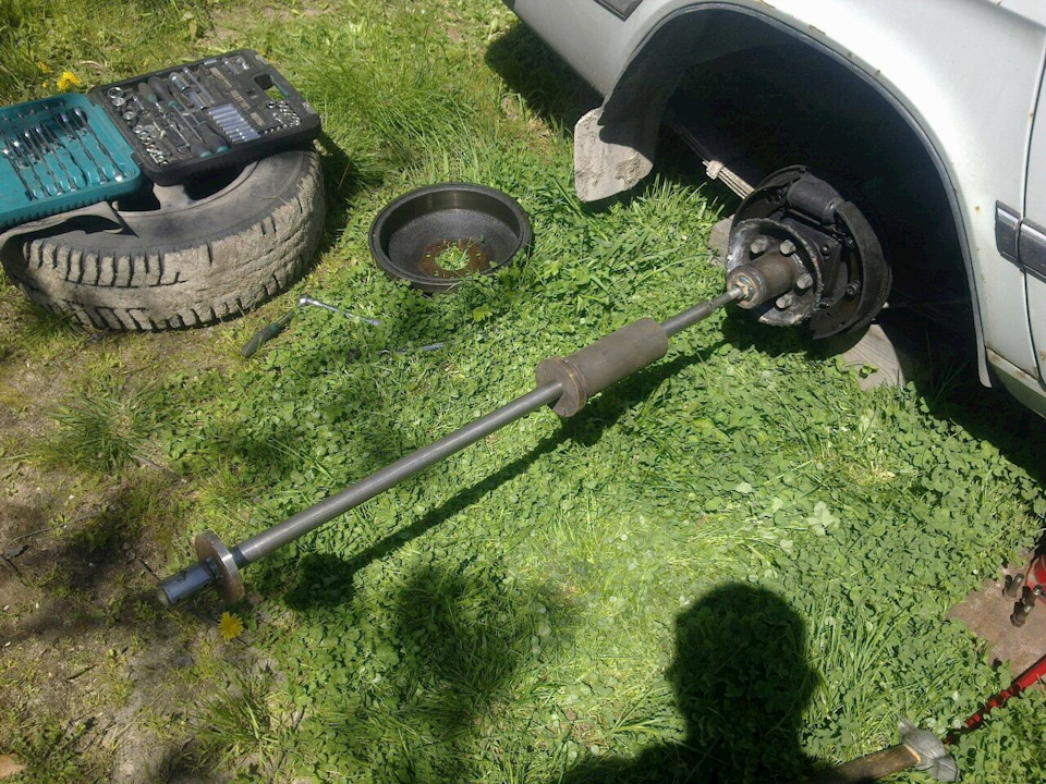 И вот полуось зассала, и немного обслуживания. — ГАЗ 3110, 2,5 л, 1998 ...