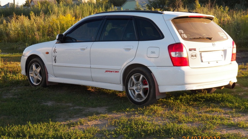 mazda familia s wagon С‚СЋРЅРёРЅРі