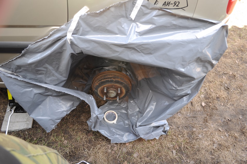 Запись №13 Решил покрасить барабаны + суппорта=) — Hyundai Matrix, 1,6 ...