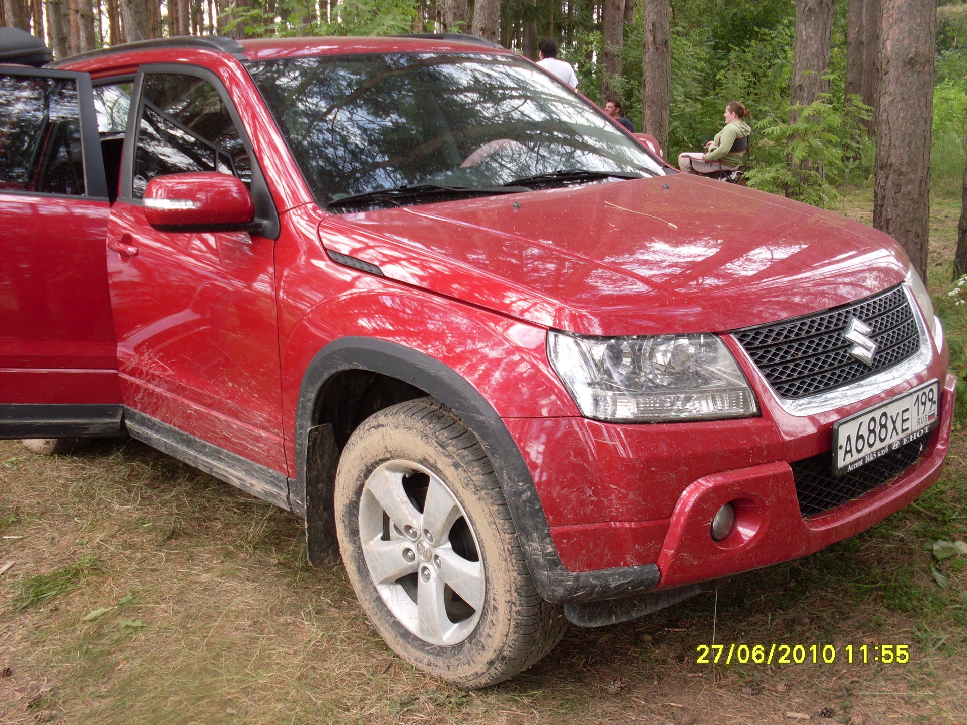 Поездка на Можайское — Suzuki Grand Vitara (2G), 2,4 л, 2008 года ...