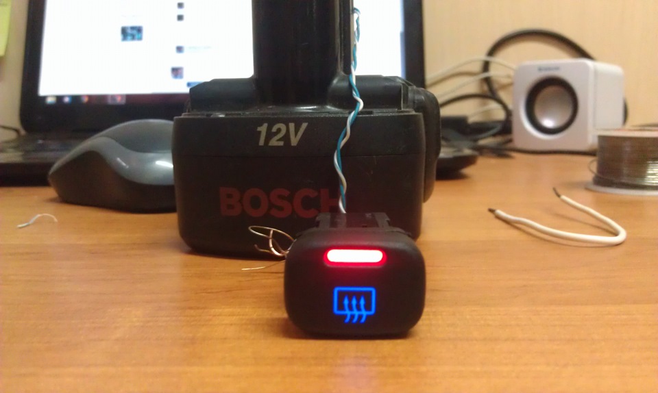 SMD светодиод в подсветку функцианальных кнопок на торпеде и кнопок ЭСП ...