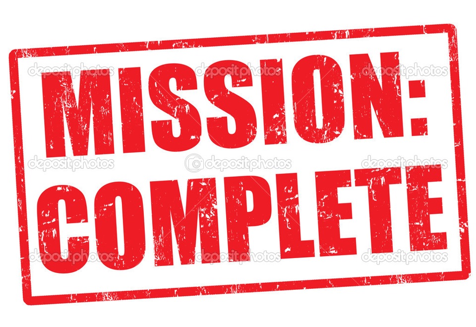 Картинка mission complete