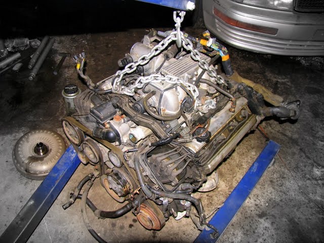 1UZ-FE Chapter 1 disassembly - Toyota Altezza 40 L 2001