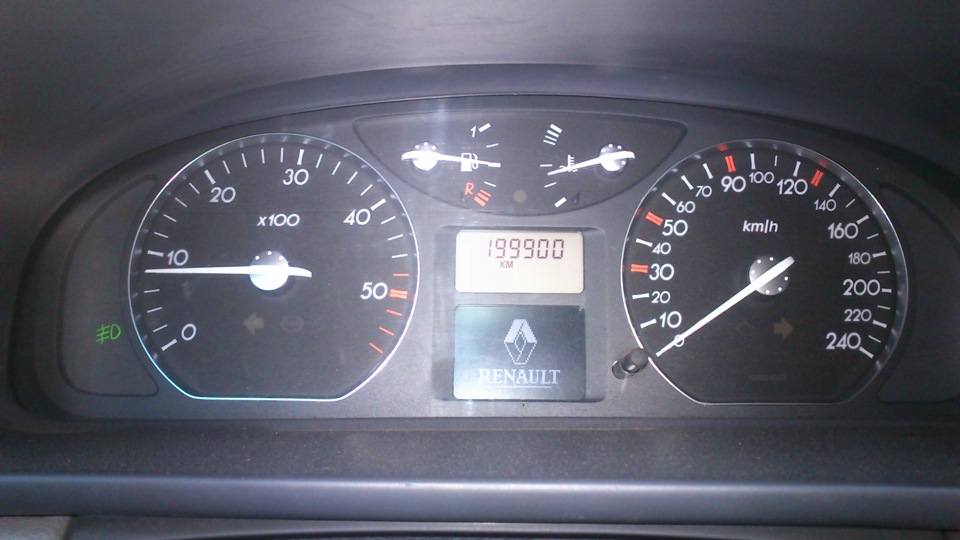 Магия цифр))) — Renault Laguna II, 1,9 л, 2001 года | наблюдение | DRIVE2