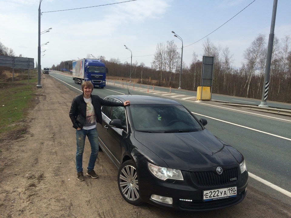 Photo from the logbook Skoda Superb Mk2