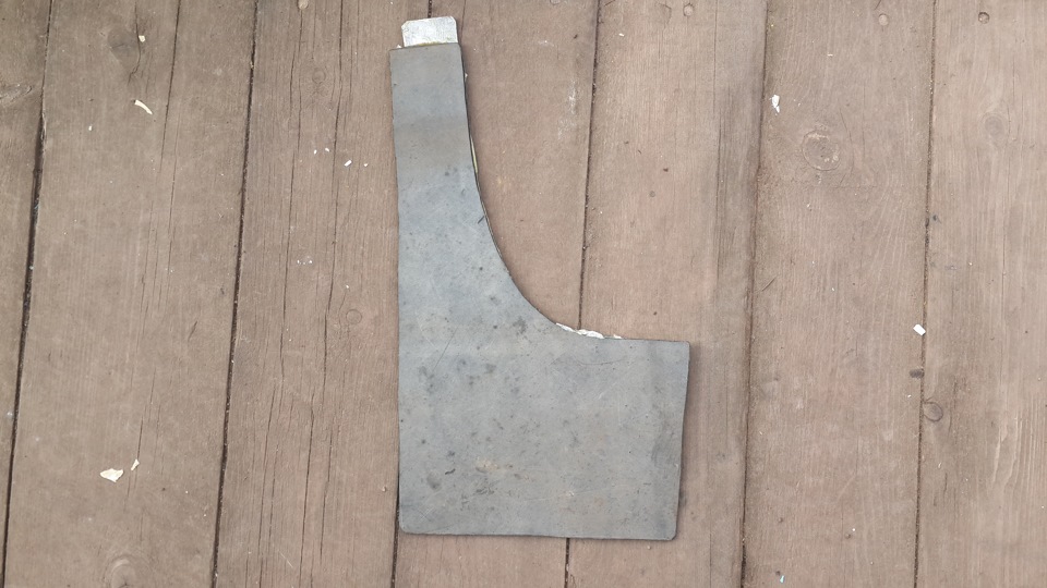 Самодельные передние брызговики — Nissan Bluebird (U11), 1,6 л., 1987 ...