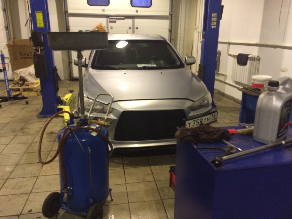 отзыв о работе СТО Масленка Ярославль — Mitsubishi Lancer X, 2 л, 2007 ...