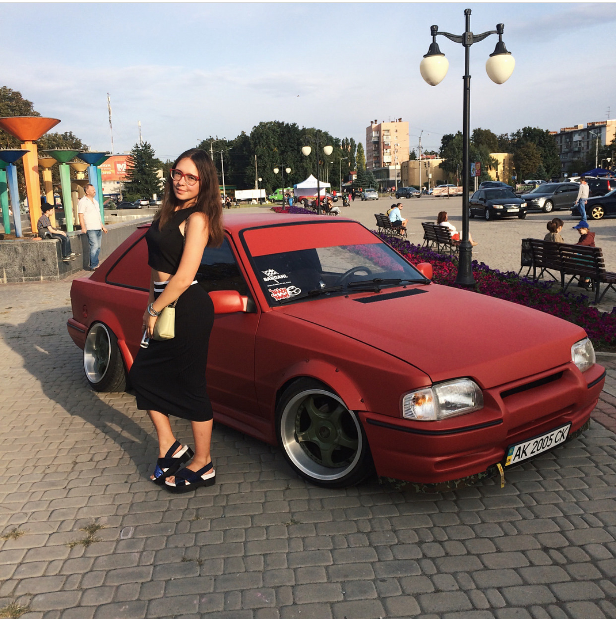 Весна 2017.Плёнка как альтернатива покраски — Ford Escort Mk4, 1,6 л, 1990  года | стайлинг | DRIVE2