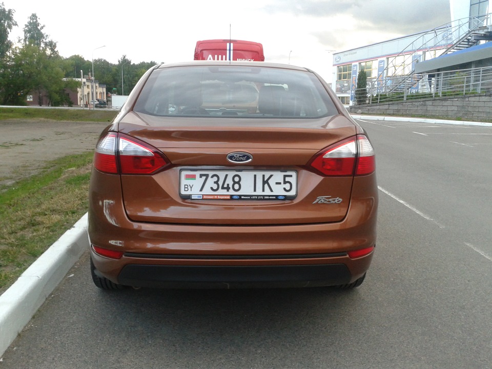Форд Фиеста Седан — Ford Fiesta (Mk VI), 1,2 л, 2012 года | наблюдение ...