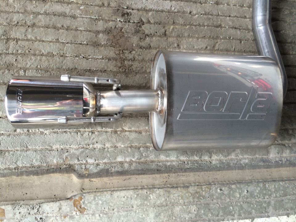 Borla Rear Section Exhaust — Honda Accord (9G), 3,5 л, 2013 года