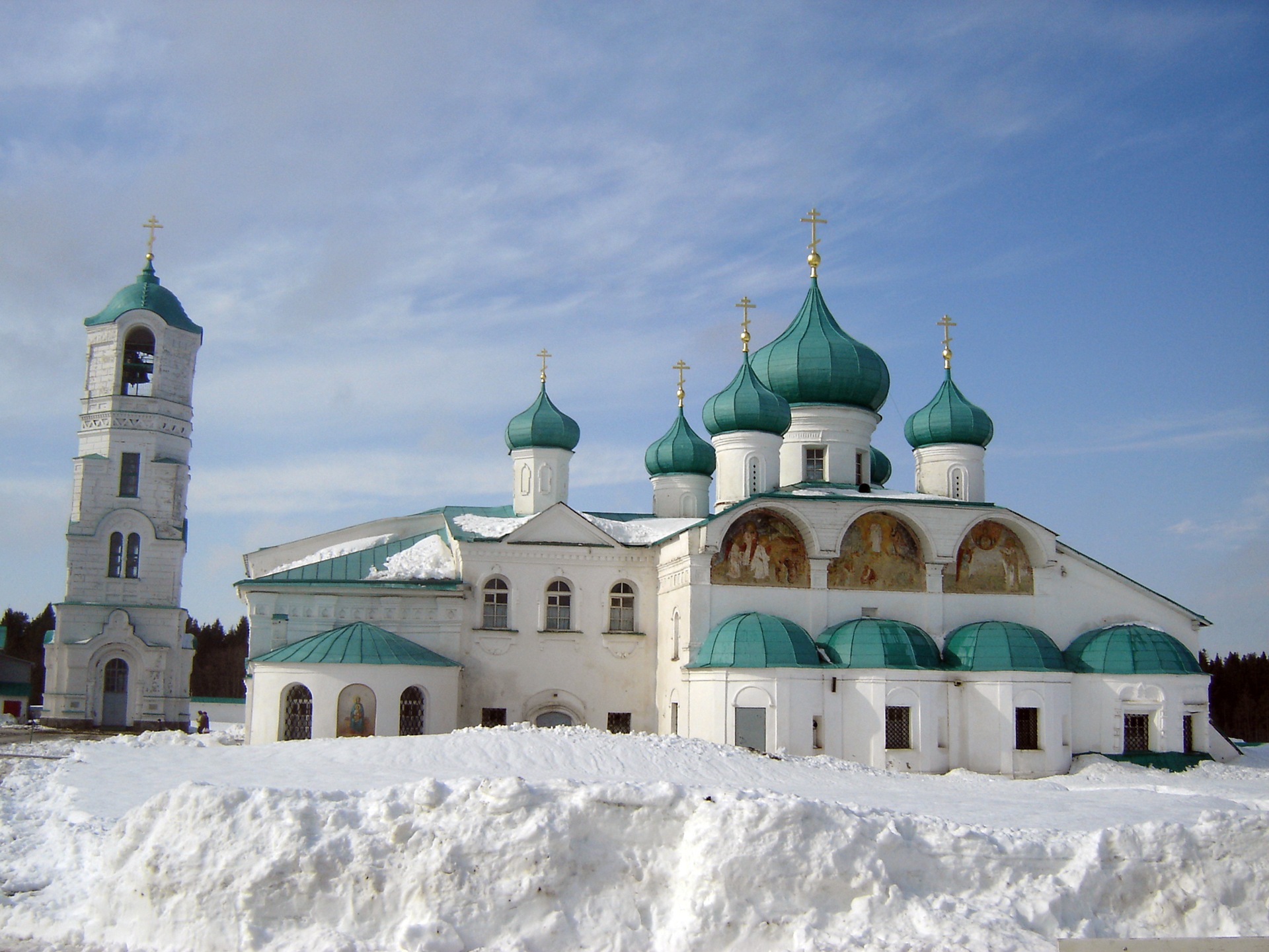 Свято Троицкий Александро Свирский монастырь