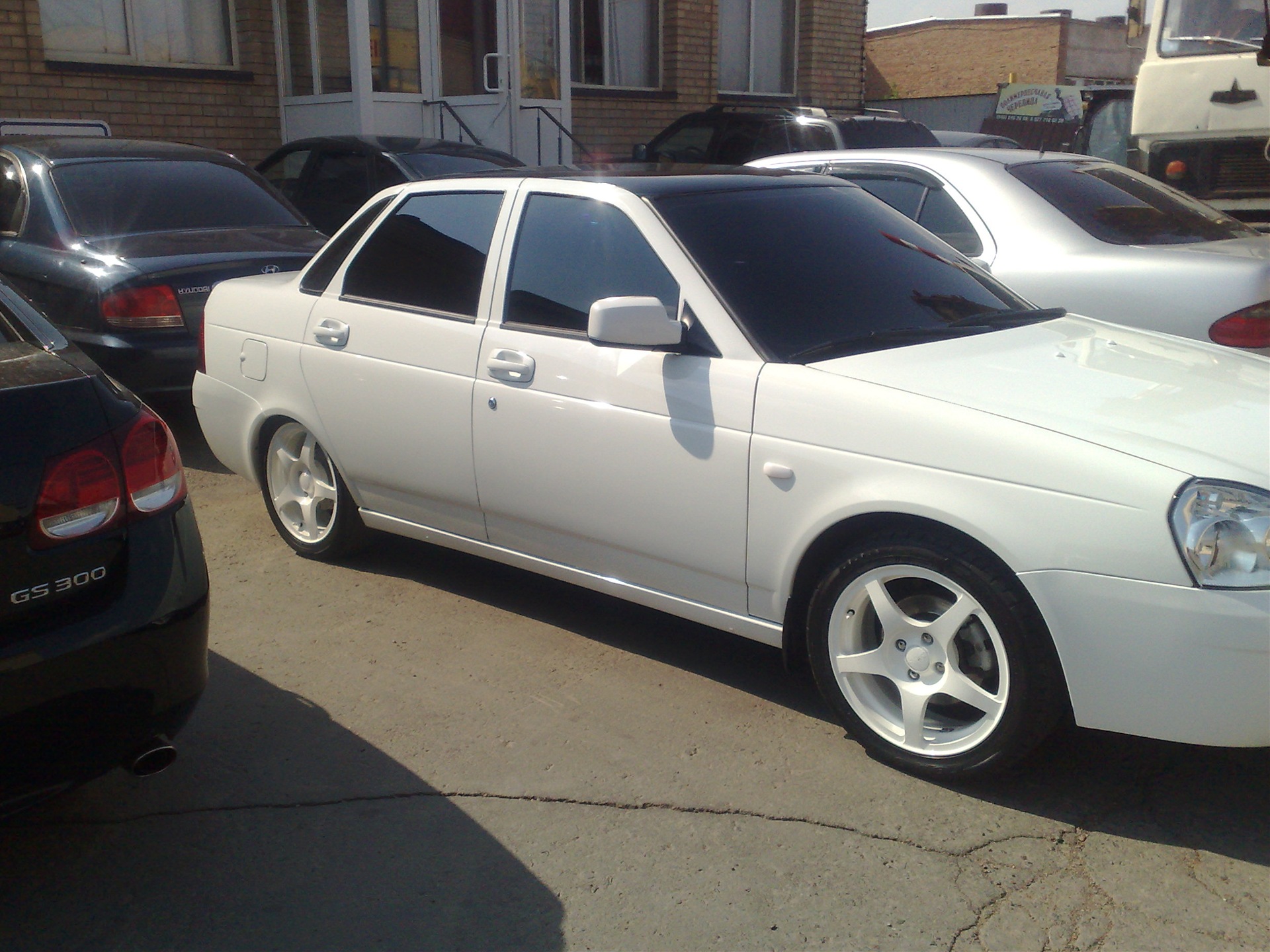 подсади ещё на два витка — Lada Приора седан, 1,6 л, 2009 года | тюнинг ...