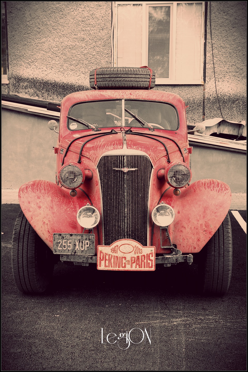 Автопробег ретромашин Пекин — Париж. 12.06.2013. Тюмень. Гостиница ...