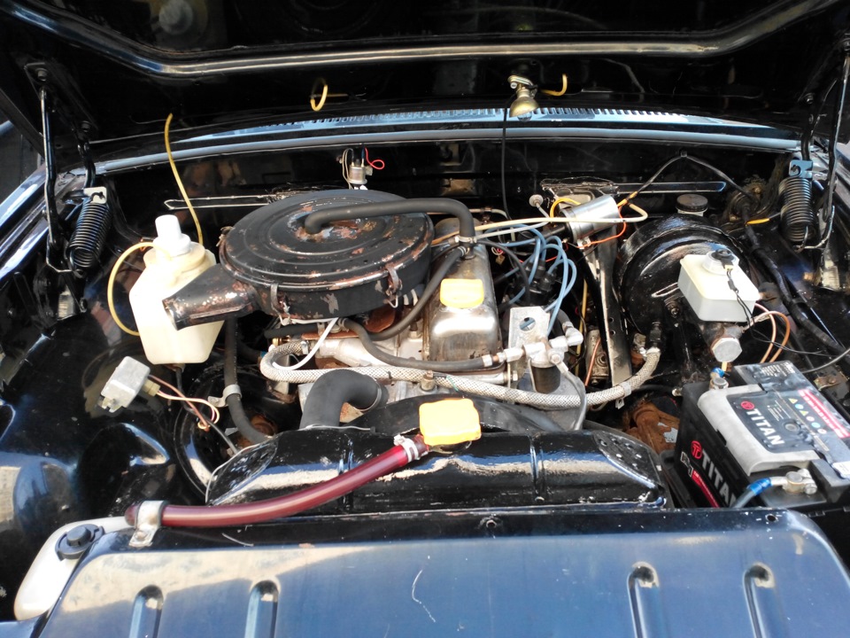 подкапотное пространство ГАЗ 2410, 2,5 л, 1987 года другое DRIVE2