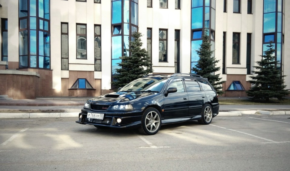 Когда то ее увидел и решил сделать нечто похожее — Toyota Caldina (210 ...