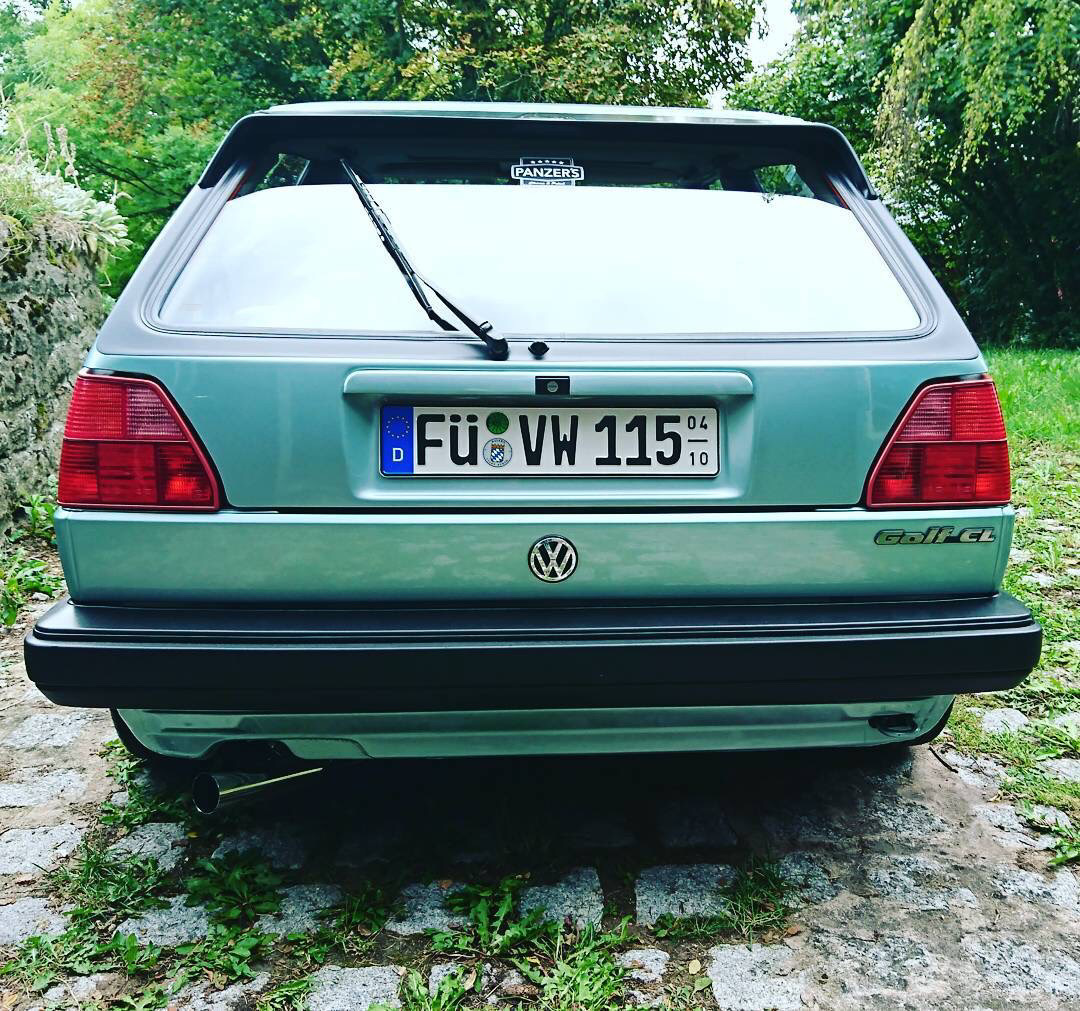 Golf 2 задние