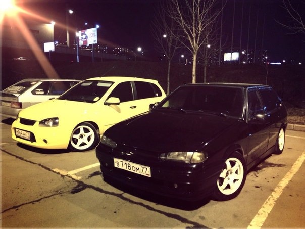 4a5df14s 960 ваз 2114 белая с черной крышей