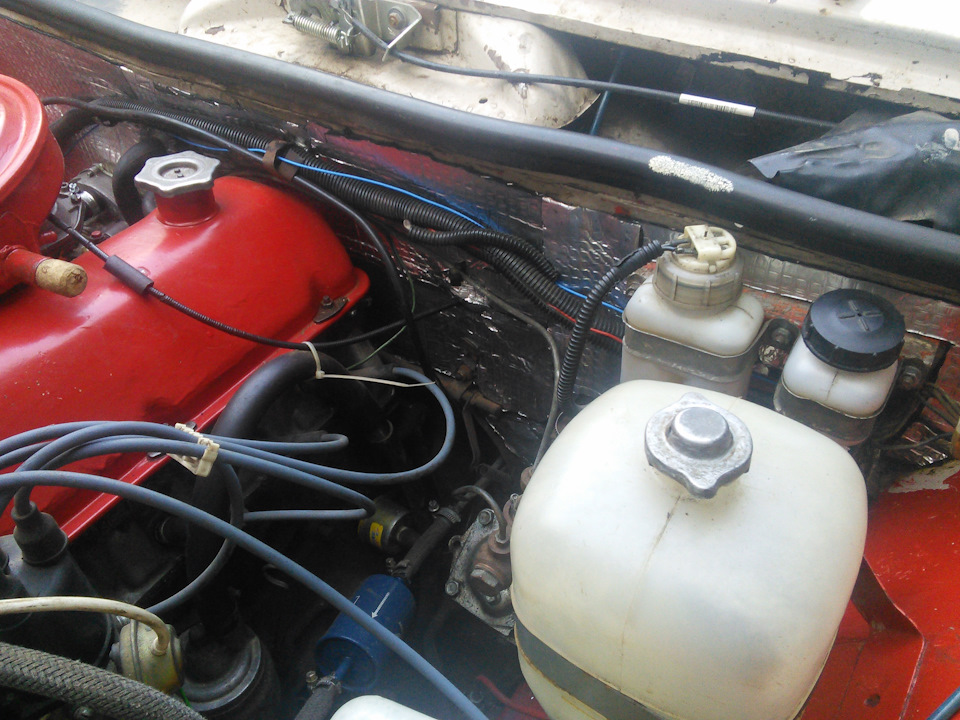 Шумка моторного отсека. — Lada 21011, 1,3 л, 1976 года | тюнинг | DRIVE2