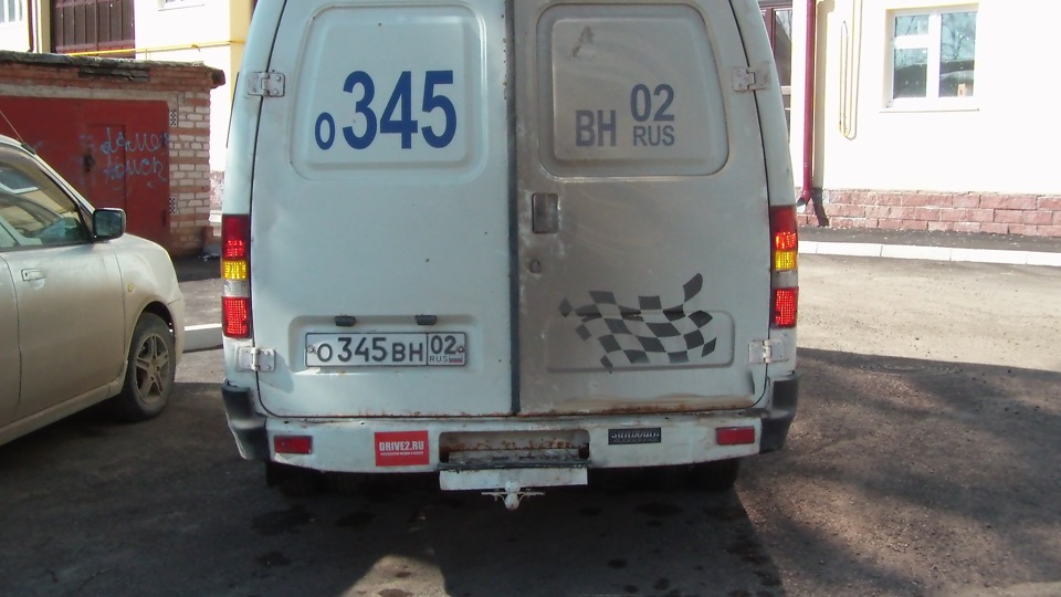 Самодельный тюнинг задней оптики — ГАЗ Газель, 2,4 л, 2001 года ...