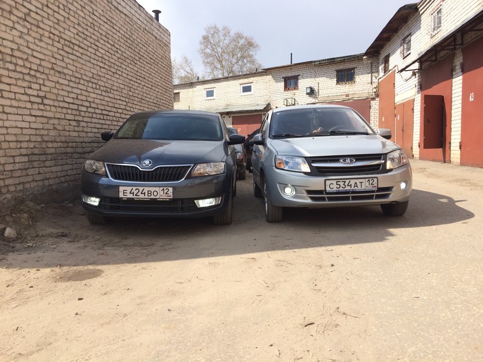 Установка ксенона в шкодика))) — DRIVE2