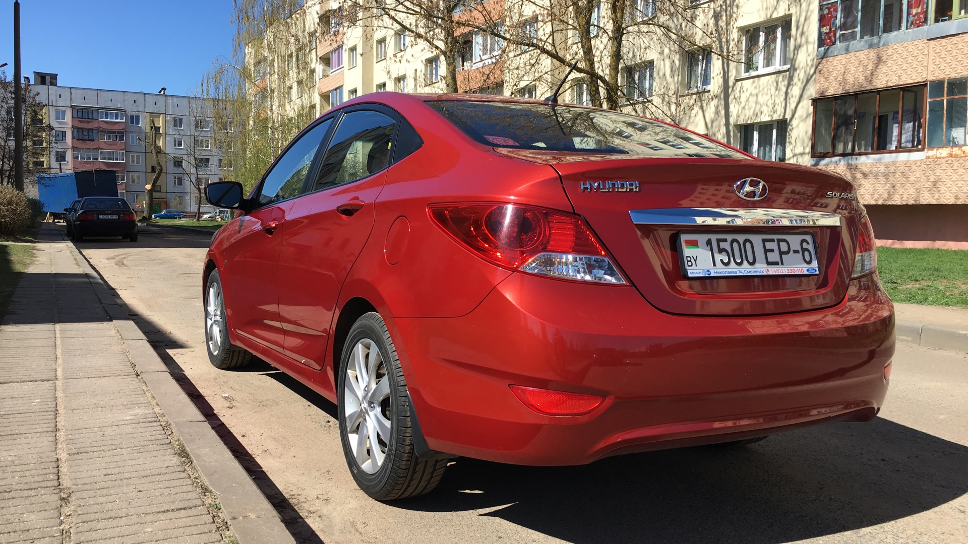 Hyundai Solaris 1.6 бензиновый 2011 | REDiska на DRIVE2